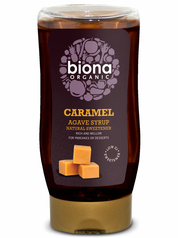 Caramel Agave Syrup, Organic 350g (Biona)