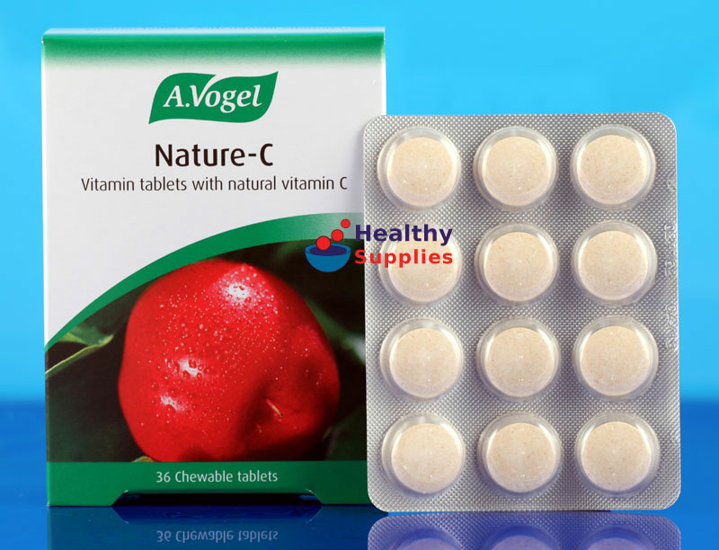 Bioforce Nature-C Chewable Vitamin C 100mg - 36 tablets