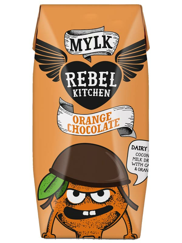 Orange & Chocolate Coconut Mylk 250ml (Rebel Kitchen)