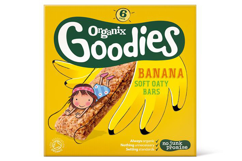 Banana Goodies Oat Bar 6x30g (Organix)