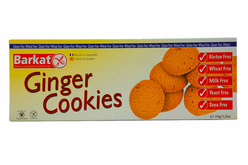 Ginger Cookies, Gluten-Free 150g (Barkat)