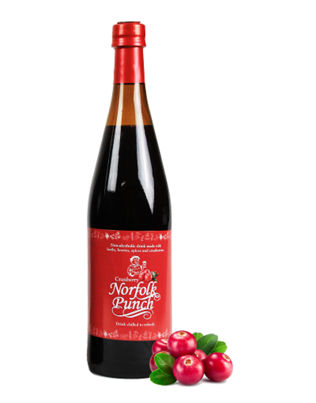 Cranberry Flavour Herbal Drink 700ml (Norfolk Punch)