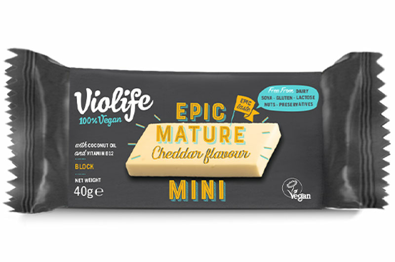 Epic Mature Cheddar Flavour Mini 40g (Violife)