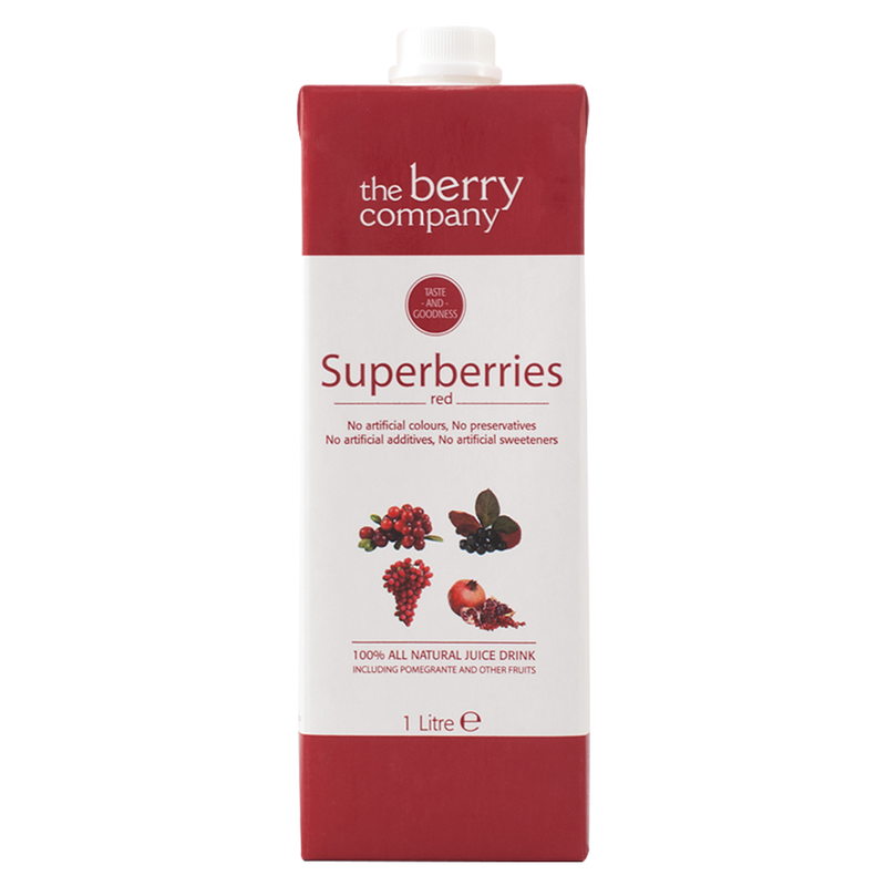 Red Superberries Juice Drink, 1 Litre (The Berry Company)