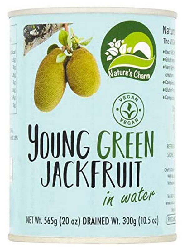 Young Green Jackfruit In Water 565g (Nature's Charm)