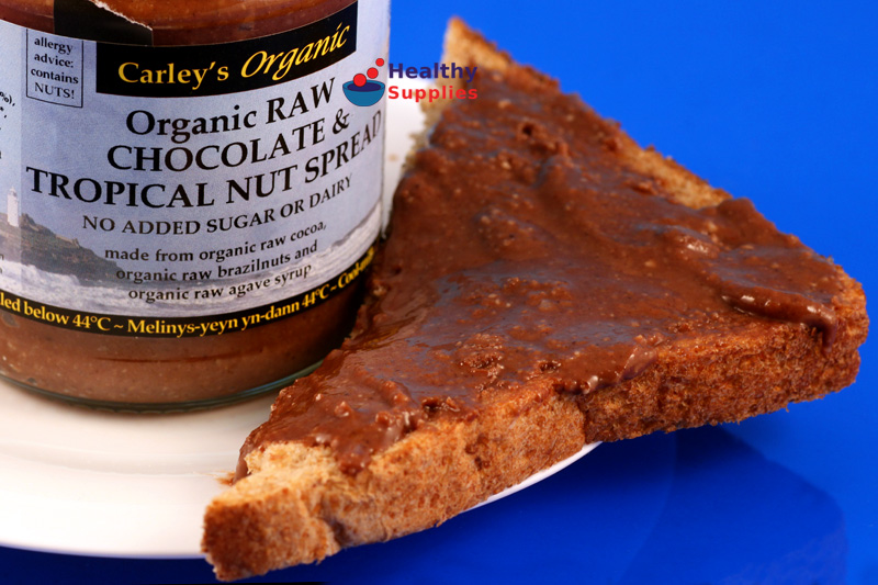 Raw Chocolate & Tropical Nut Spread, Organic 250g (Carley's)
