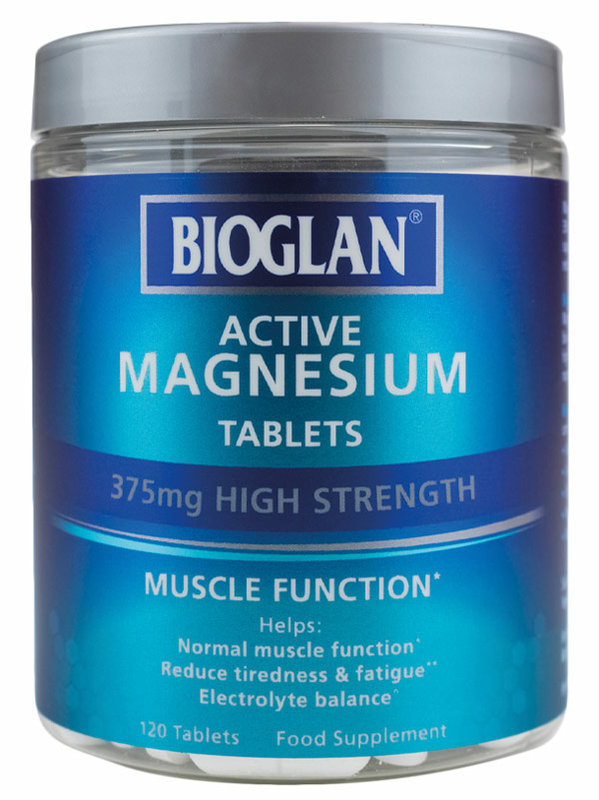 Active Magnesium, 120 Tablets (Bioglan)
