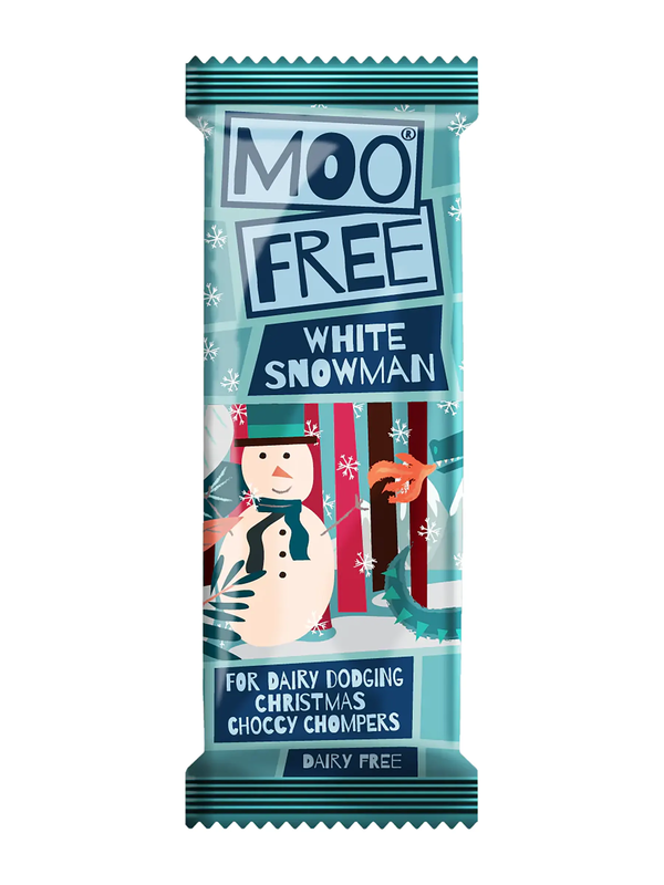 Dairy-Free Chocolate Snowman 32g (Moo Free)