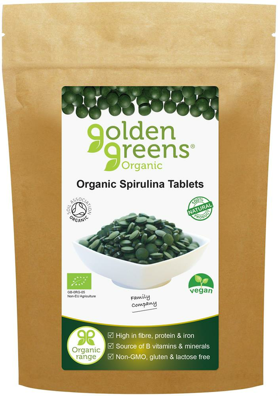 Spirulina 450 Tablets, Organic (Greens Organic)