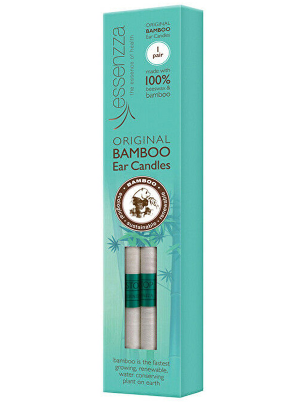 Bamboo Ear Candles 1 Pair (Essenzza)