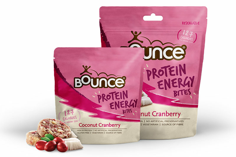 Coconut Cranberry Protein Energy Bites 90g (Bounce)