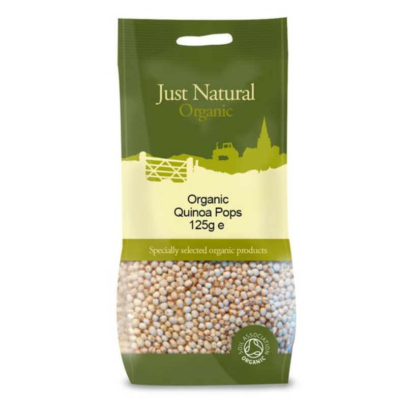 Quinoa Pops 125g, Organic (Just Natural Organic)