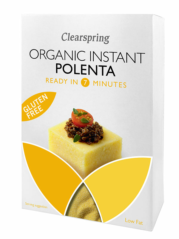 Instant Polenta, Gluten-Free, Organic 200g (Clearspring)