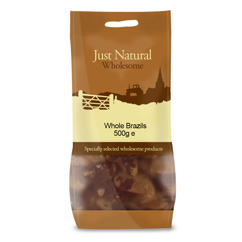 Whole Brazils 500g (Just Natural Wholesome)
