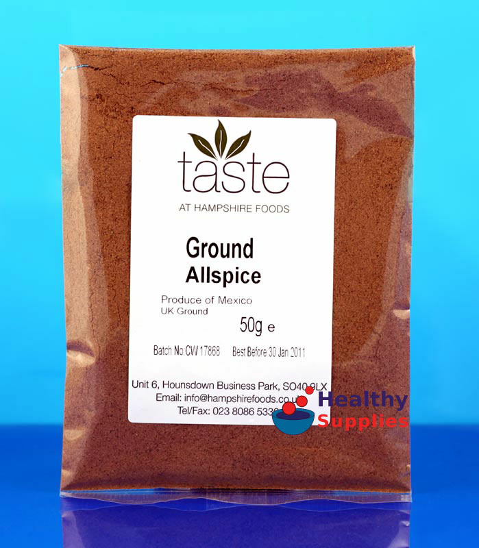 Hampshire Foods Ground Allspice 50g Healthy Supplies