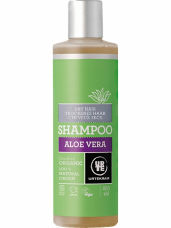 Aloe Vera Shampoo for Dry hair, Organic 250ml (Urtekram)