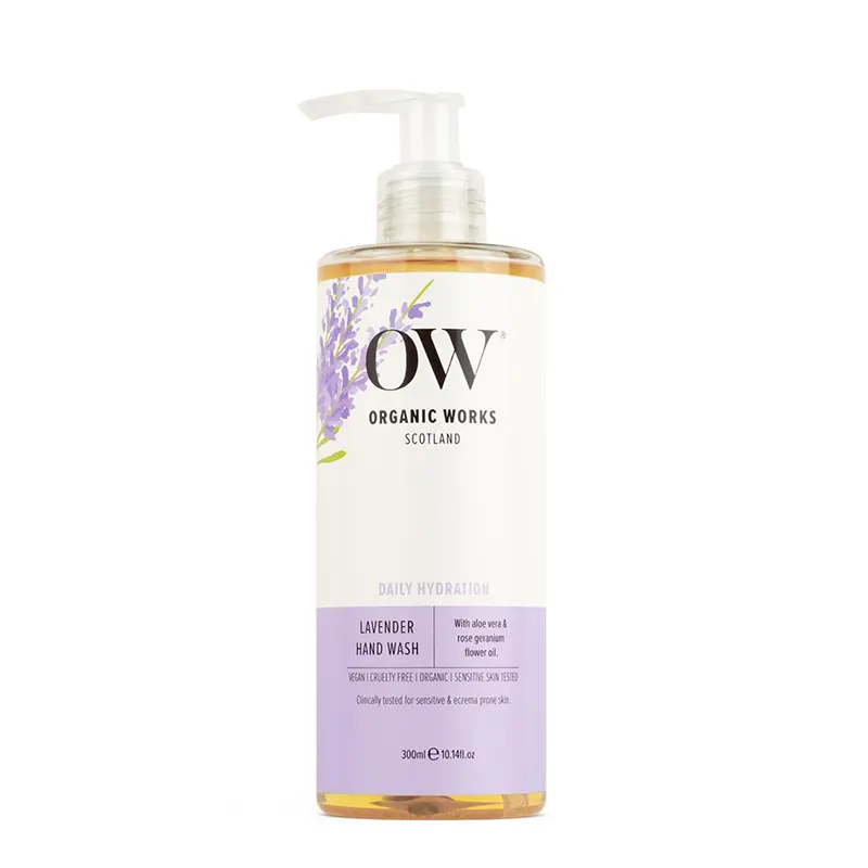 Organic Lavender Hand Wash 300ml (Organic Works)