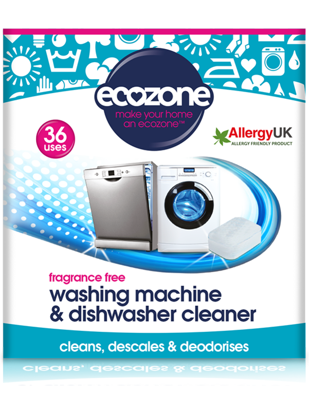 Washing Machine & Dishwasher Cleaner, 36 Tablets (Ecozone) Healthy