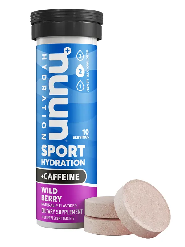 Sport Wild Berry Caffeine 10 Tabs (Nuun)