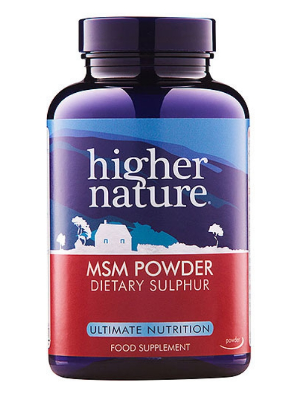 MSM Powder 200g (Higher Nature)