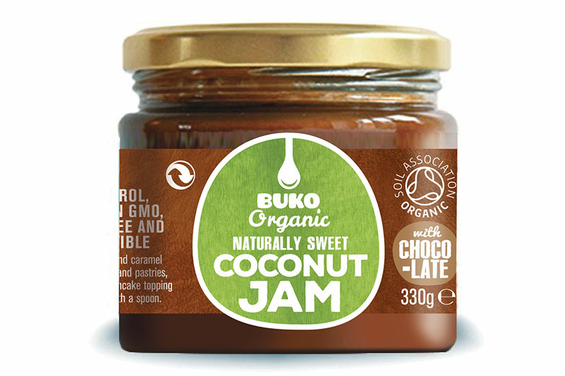 Chocolate Coconut Jam, Organic 330g (Buko)
