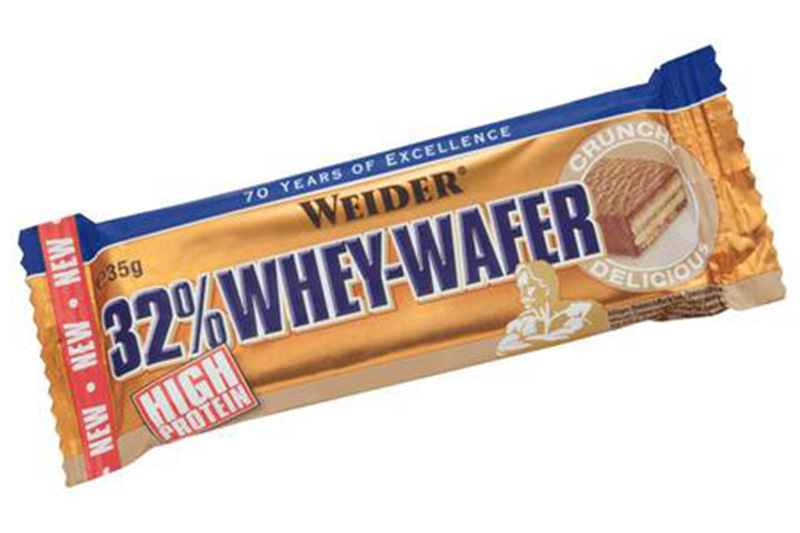 Hazelnut 32% Whey Protein Wafer Bar 35g (Weider Nutrition)