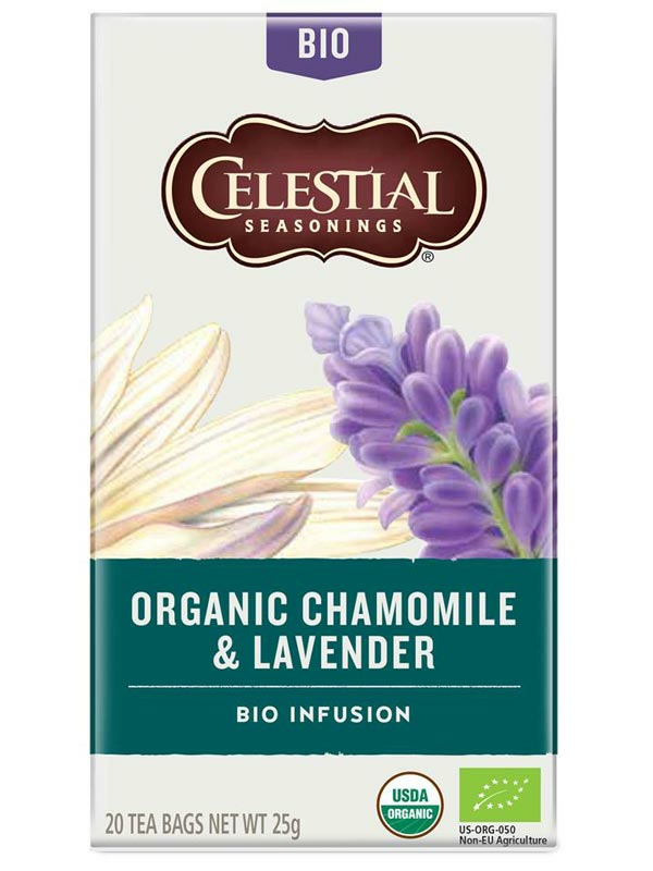 Chamomile & Lavender Tea, 20 Tea Bags (Celestial Seasonings)
