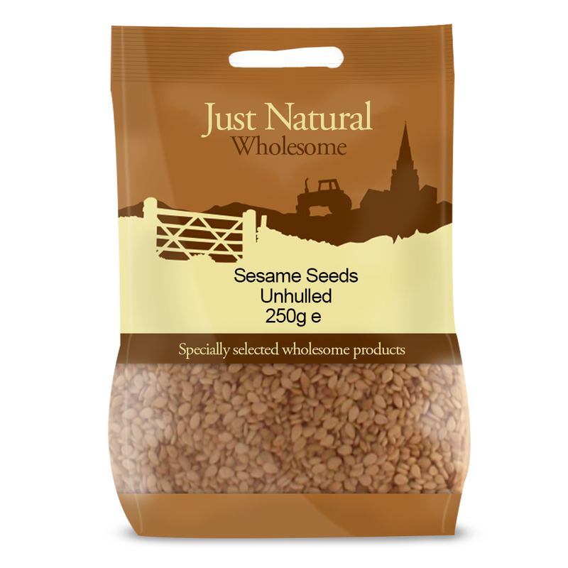 Dehulled Sesame Seeds 250g (Just Natural Wholesome)