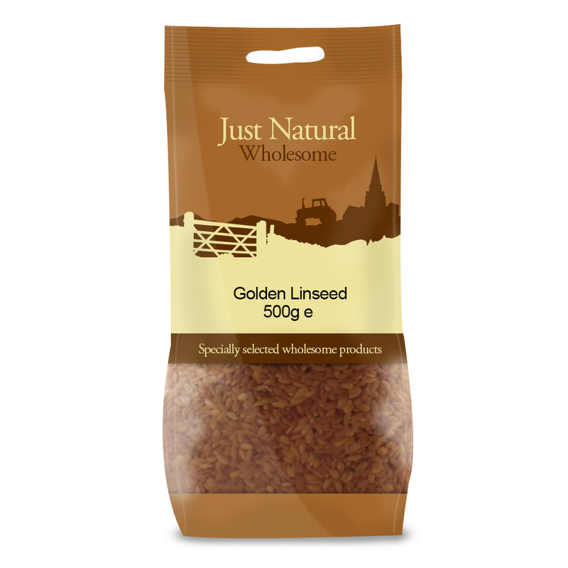Golden Linseed 500g (Just Natural Wholesome)