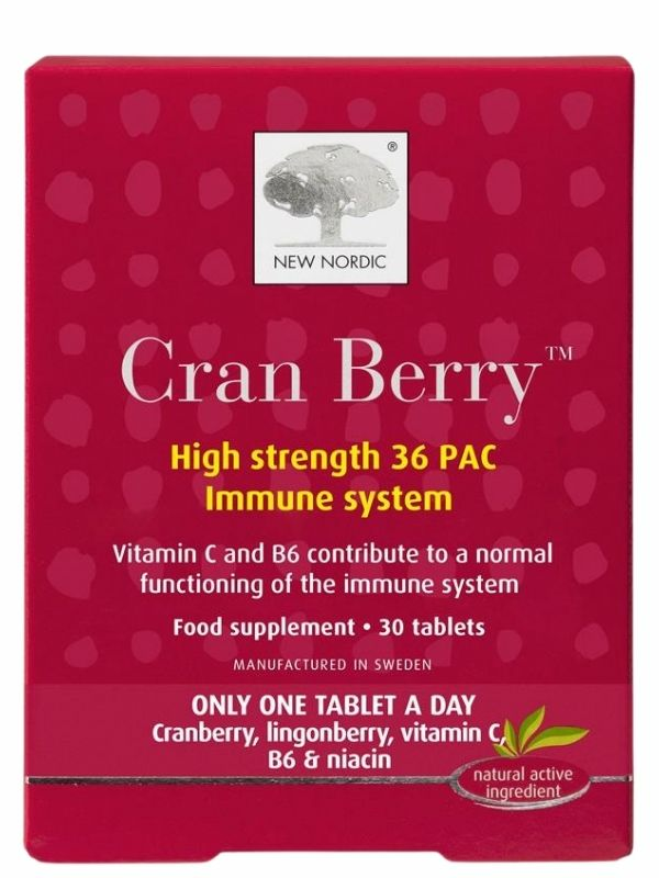 Cran Berry 30 tablets (New Nordic)