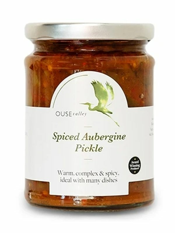 Spiced Aubergine Pickle 290g (Ouse Valley)