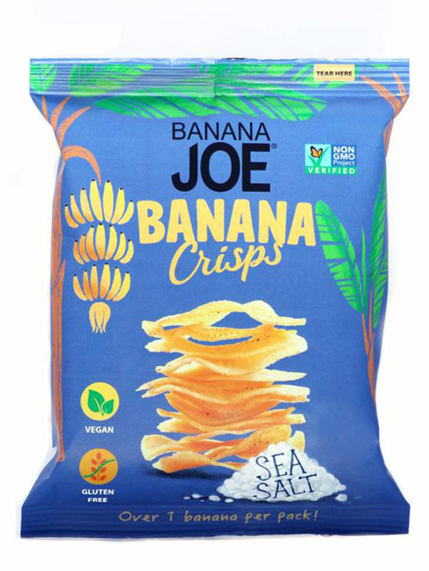 Sea Salt Banana Chips 23g (Banana Joe)