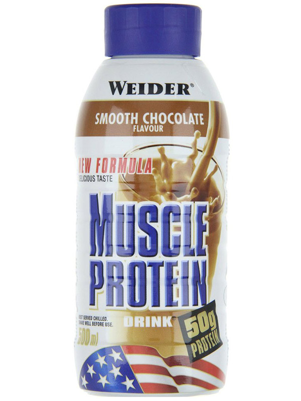 Chocolate Muscle Protein Drink 500ml (Weider Nutrition)