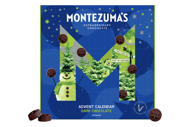Organic Dark Chocolate Advent Calendar 200g (Montezuma's)
