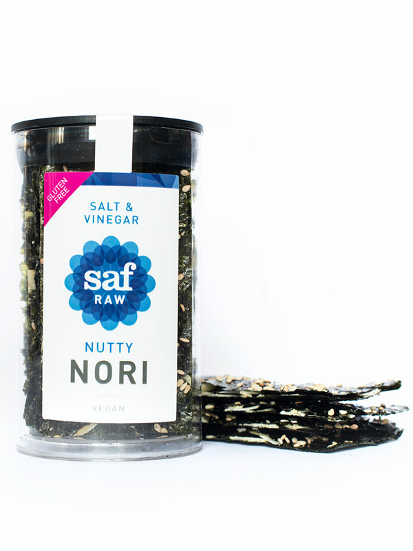 Salt & Vinegar Nutty Nori 30g (Saf Raw)