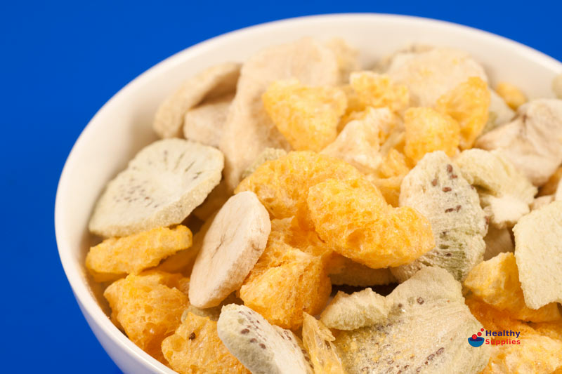 Freeze Dried Exotic Fruit Mix 100g (Sussex Wholefoods) Healthy Supplies