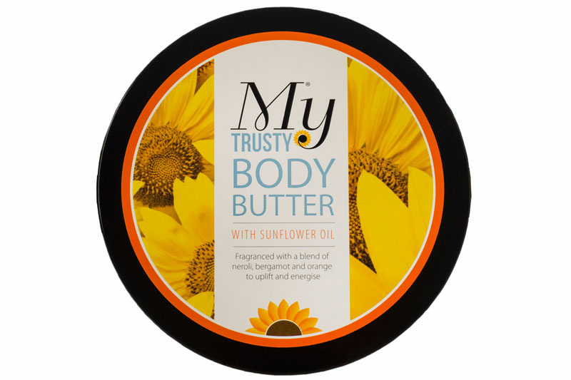 Body Butter with Sunflower Oil 200ml (My Trusty Sunflower) Healthy Supplies