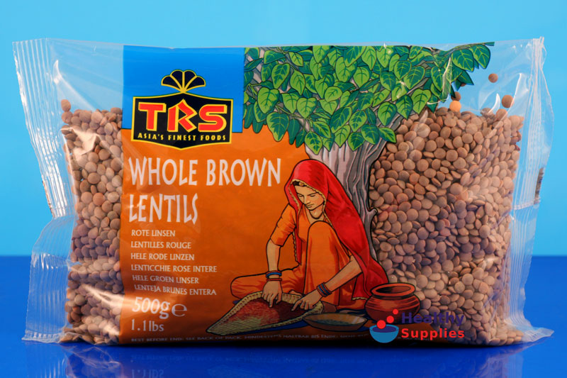 Lentils: Brown Whole Lentils 500g (TRS)