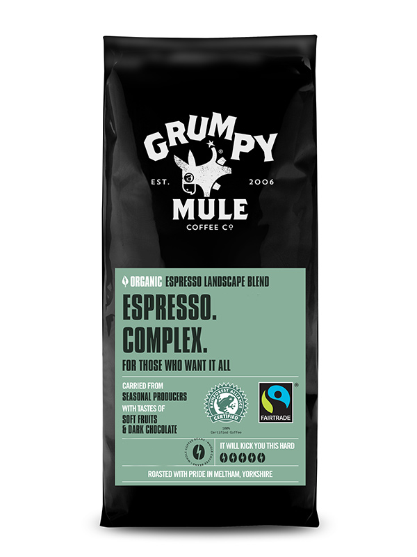 Espresso Coffee, Organic 227g (Grumpy Mule)