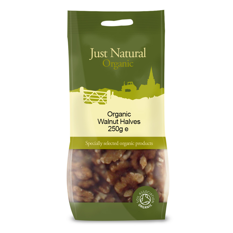Walnut Halves 250g, Organic (Just Natural Organic)