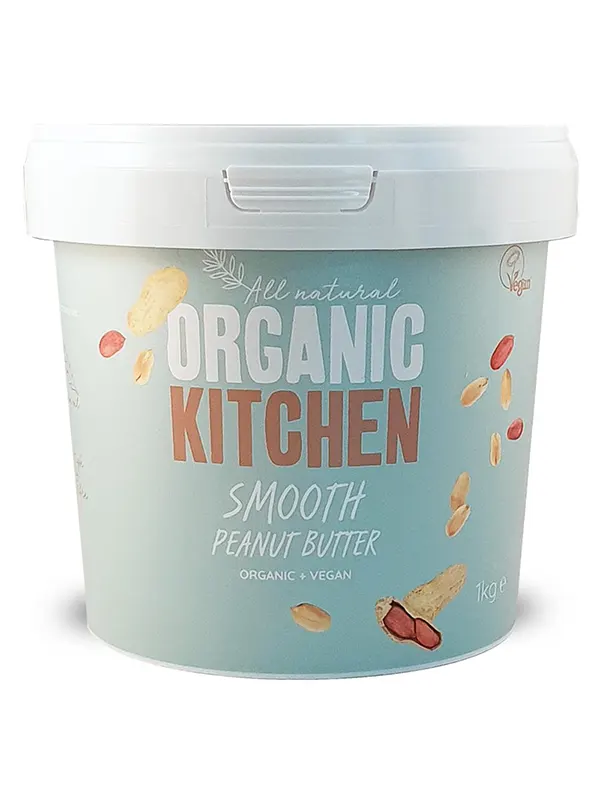 Organic Peanut Butter Smooth 1kg (Organic Kitchen)