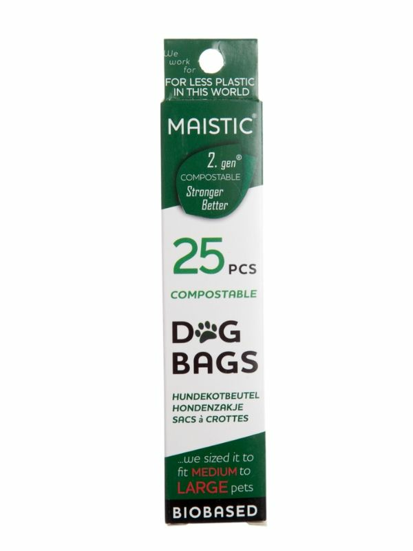 Compostable Dog Bag - Large 25s (Maistic)