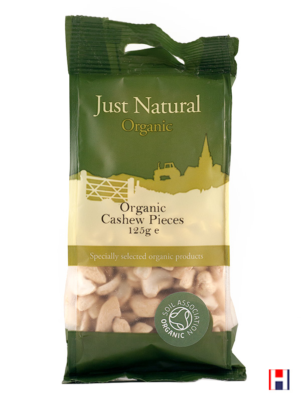 Cashew Pieces 125g, Organic (Just Natural Organic)
