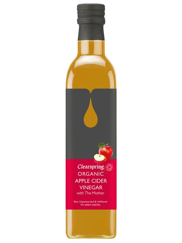 Apple Cider Vinegar with The Mother, Organic 500ml (Clearspring)