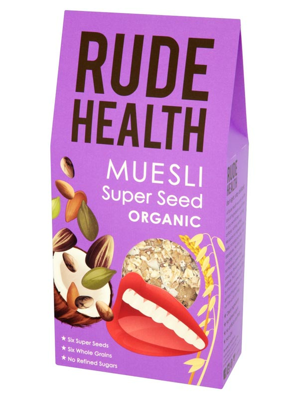 Super Seed Muesli, Organic 500g (Rude Health)