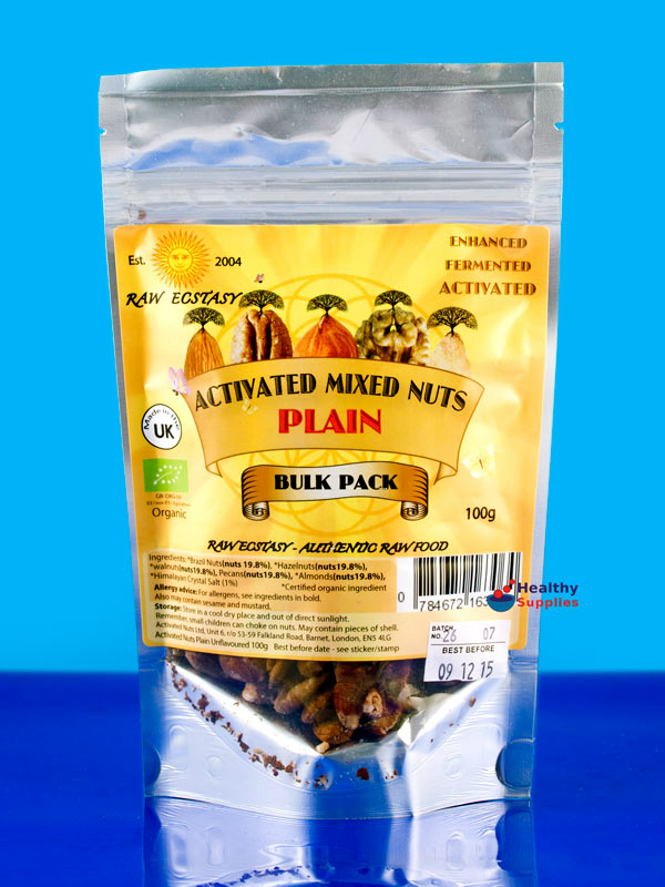 Activated Mixed Nuts 100g (Raw Ecstasy)