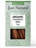 Cinnamon Bark 15g, Organic (Just Natural Herbs)