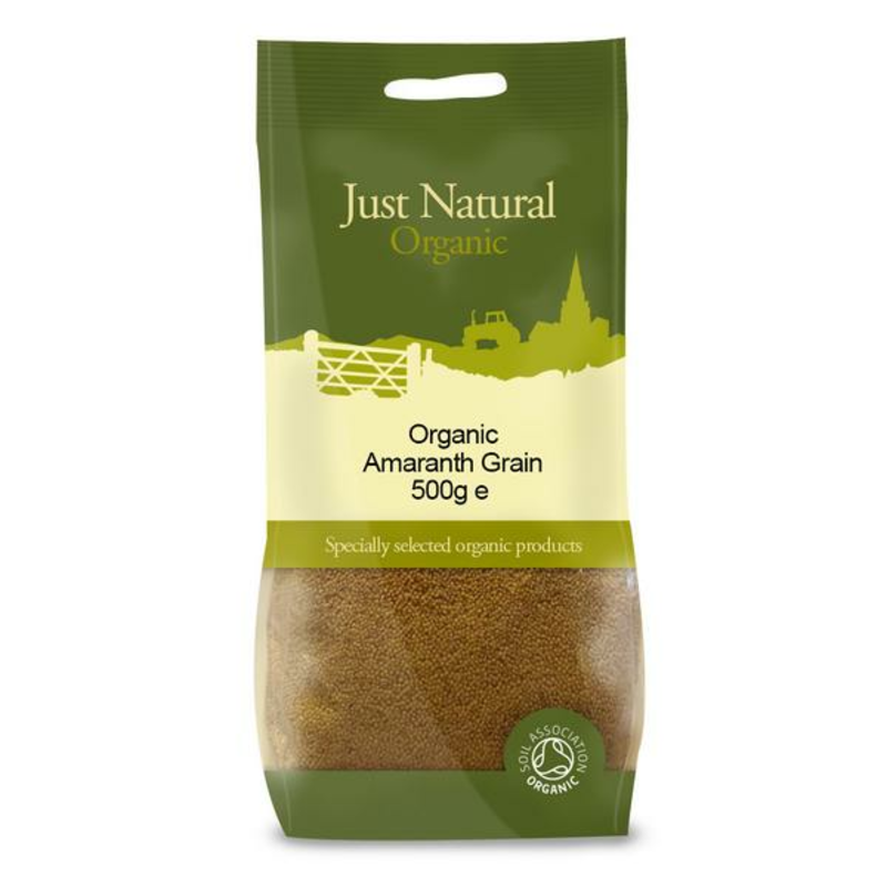 Amaranth Grain 500g, Organic (Just Natural Organic)