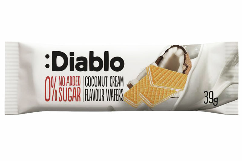 Coconut Cream Wafer 39g (Diablo Sugar Free)