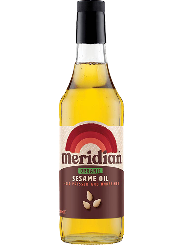 Organic Toasted Sesame Oil 500ml (Meridian)